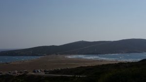 Мыс Прасоник на острове Родос в Греции встречаются два моря Средиземное и Эгейское-2