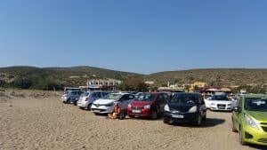 Мыс Прасоник на острове Родос в Греции встречаются два моря Средиземное и Эгейское-4
